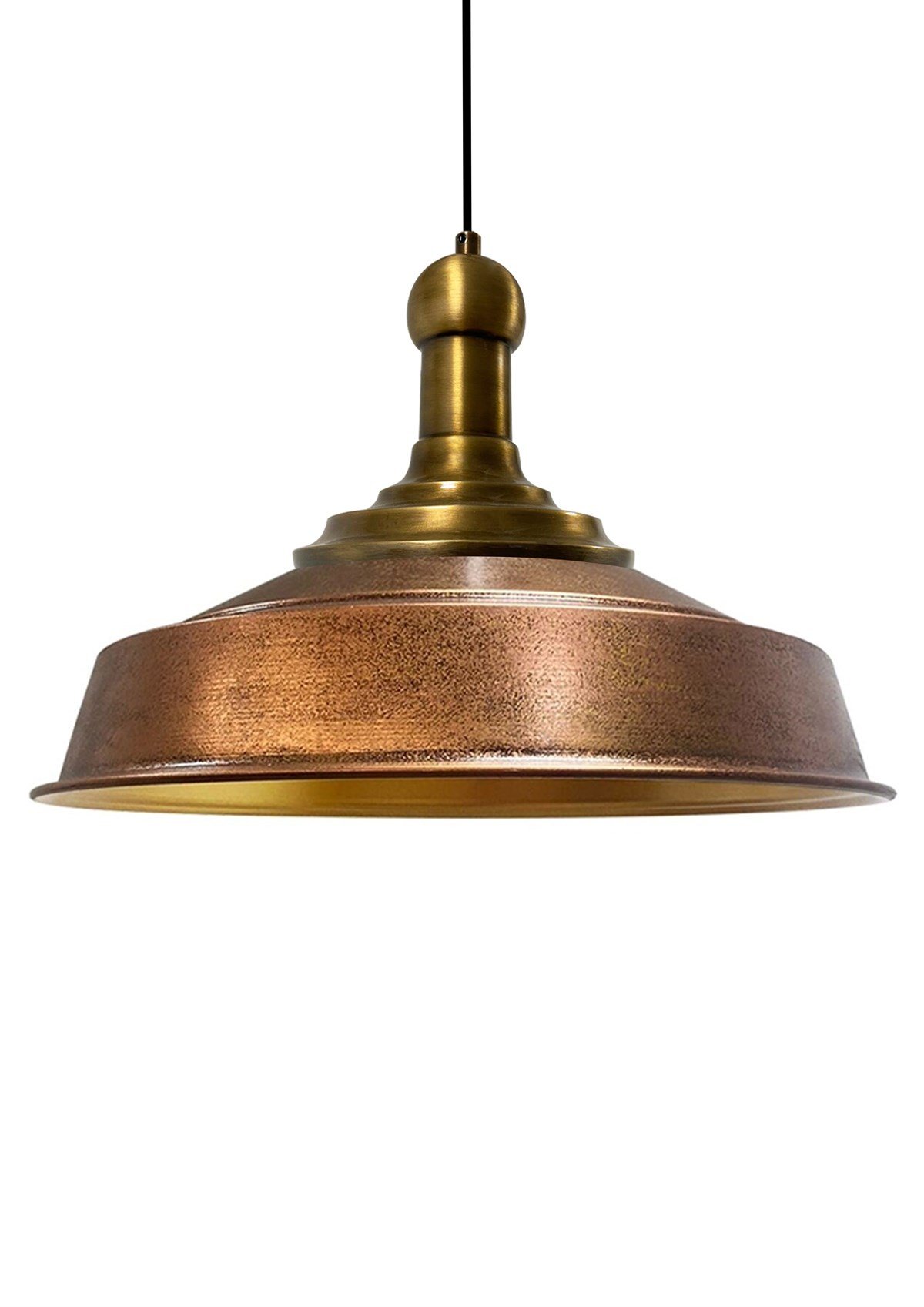 Bamyum Asaletli Eskitme Long Knob Başlık Retro Sarkıt Lamba Restoran Salon Aydınlatma