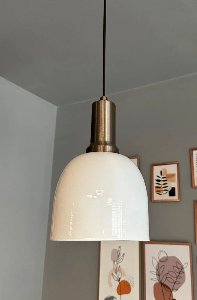 Deep Beyaz Eskitme Fener Başlık Tekli Avize Sarkıt Salon Mutfak Butik Lamba Aydınlatma Avizeler