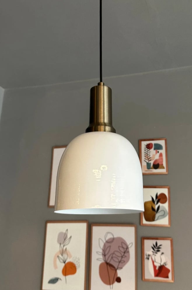 Deep Beyaz Eskitme Fener Başlık Tekli Avize Sarkıt Salon Mutfak Butik Lamba Aydınlatma Avizeler