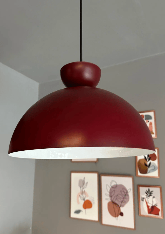 Yimpi Avize Vişne Çürüğü Şapka Tekli Sarkıt Salon Kuaför Cafe Dekoratif Aydınlatma Pastane