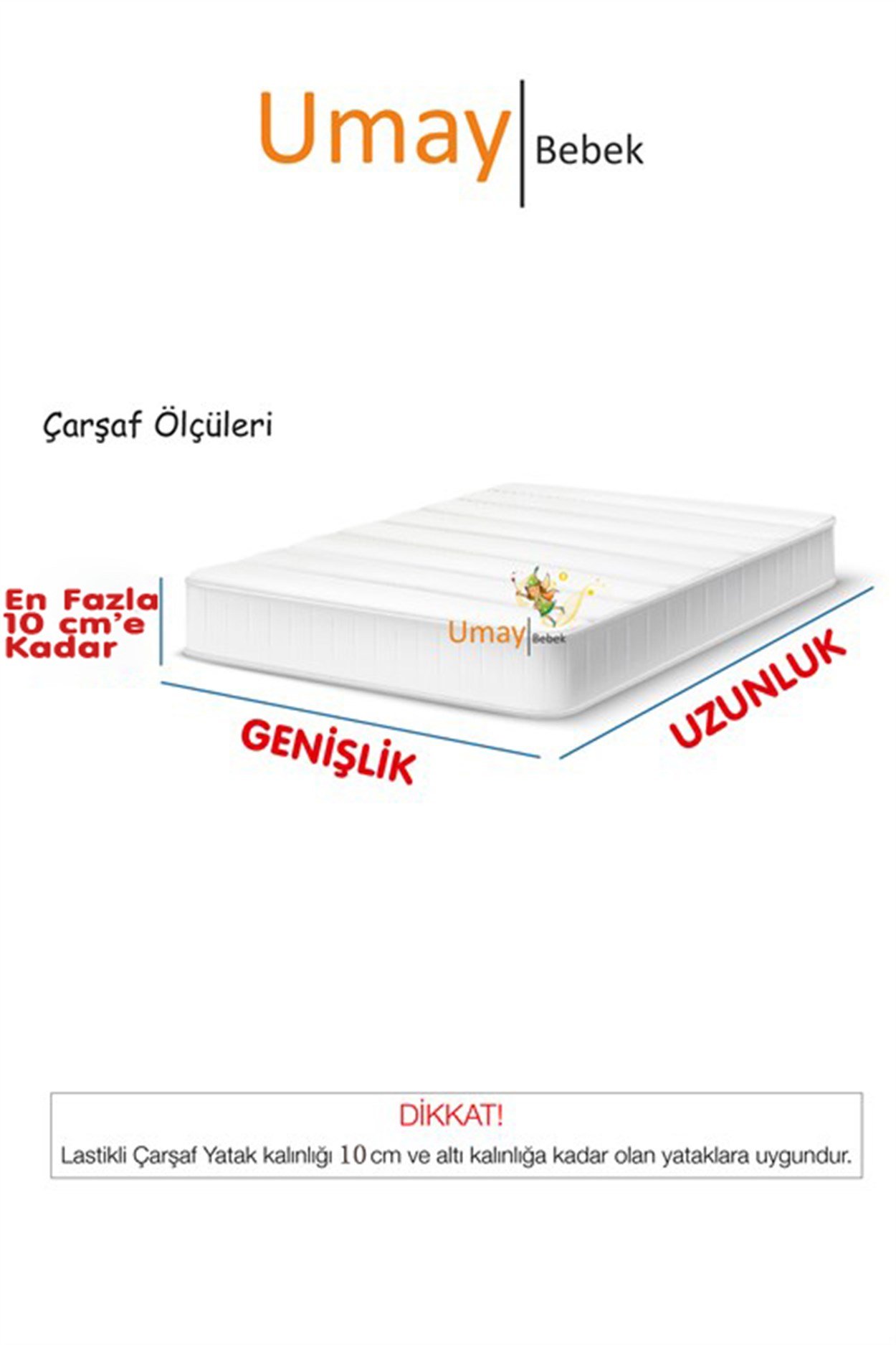 Umay Bebek Bebek Nevresim Takımı Lastik Çarşaf %100 Pamuk (Mavi Yıldız)