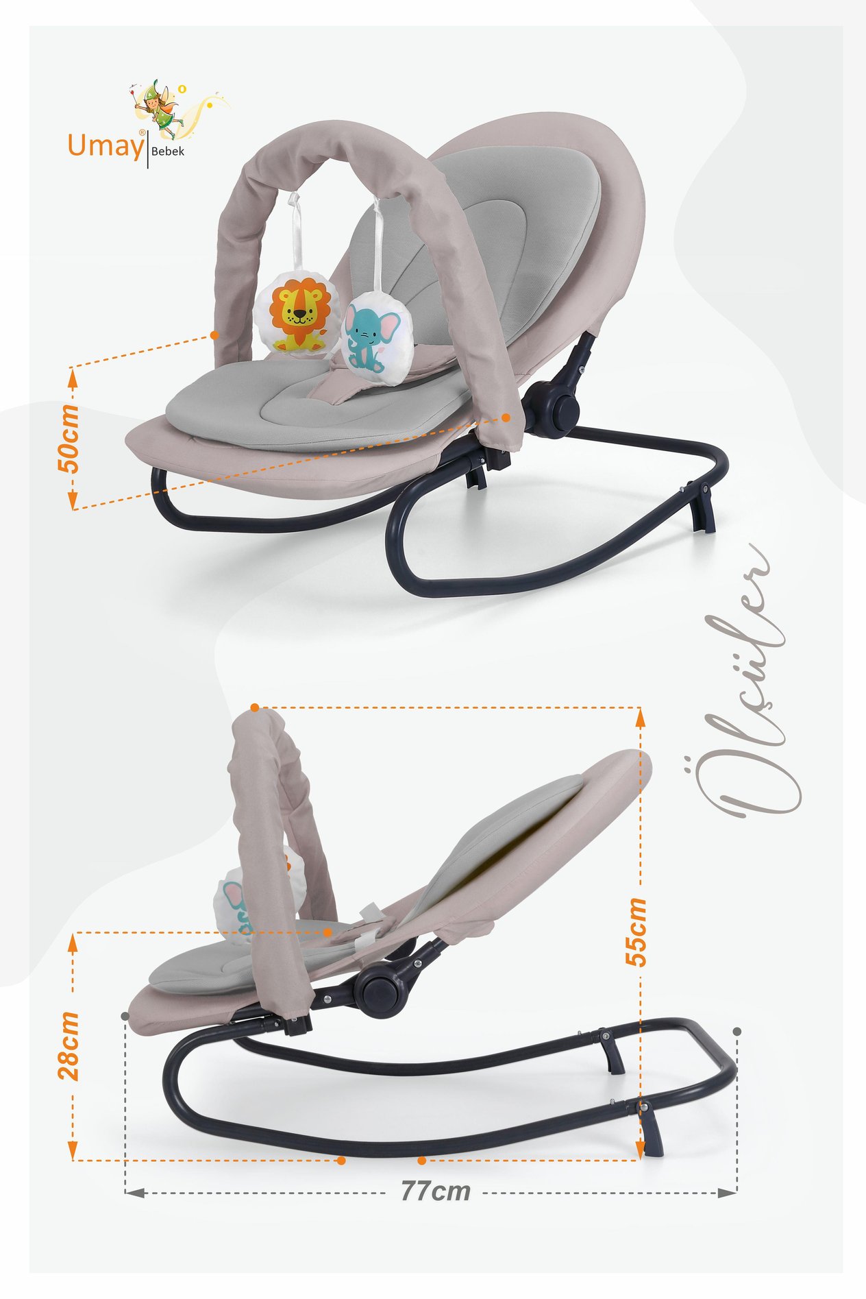 Umay BebekAna Kucağı, Oyuncaklı Ana Kucağı, Ev Tipi Ana Kucağı, Sallanabilen Bebek Beşik