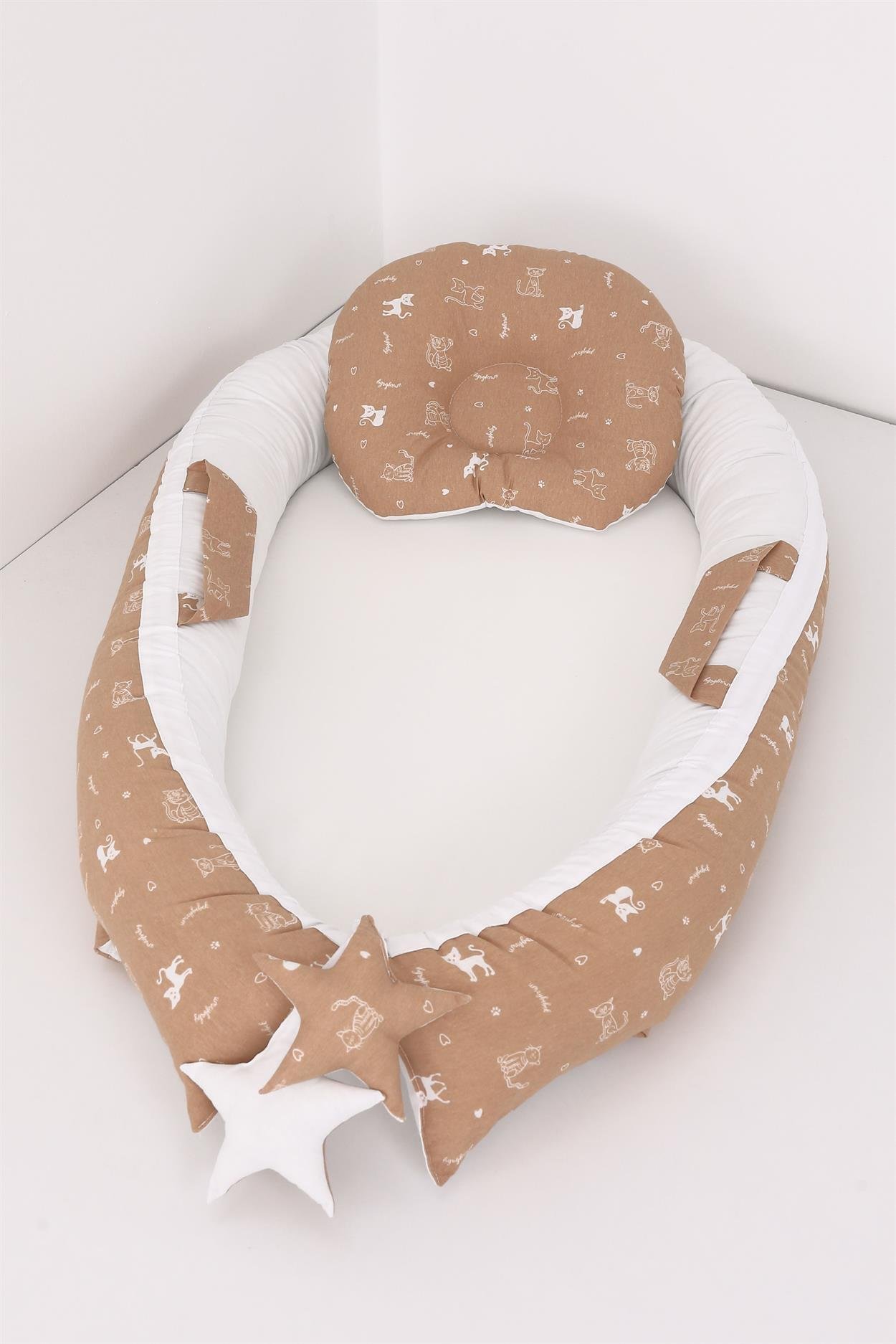 Umay BebekBabynest - Kahve Kedi