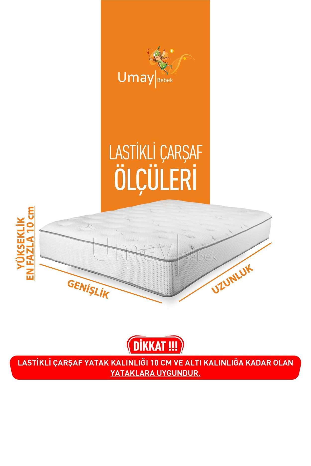 Umay BebekBebek Nevresim Takımı Dolgu Yastık Korumalık Lastikli Çarşaf %100 Pamuk Kumaş (Sarı Kelebek)