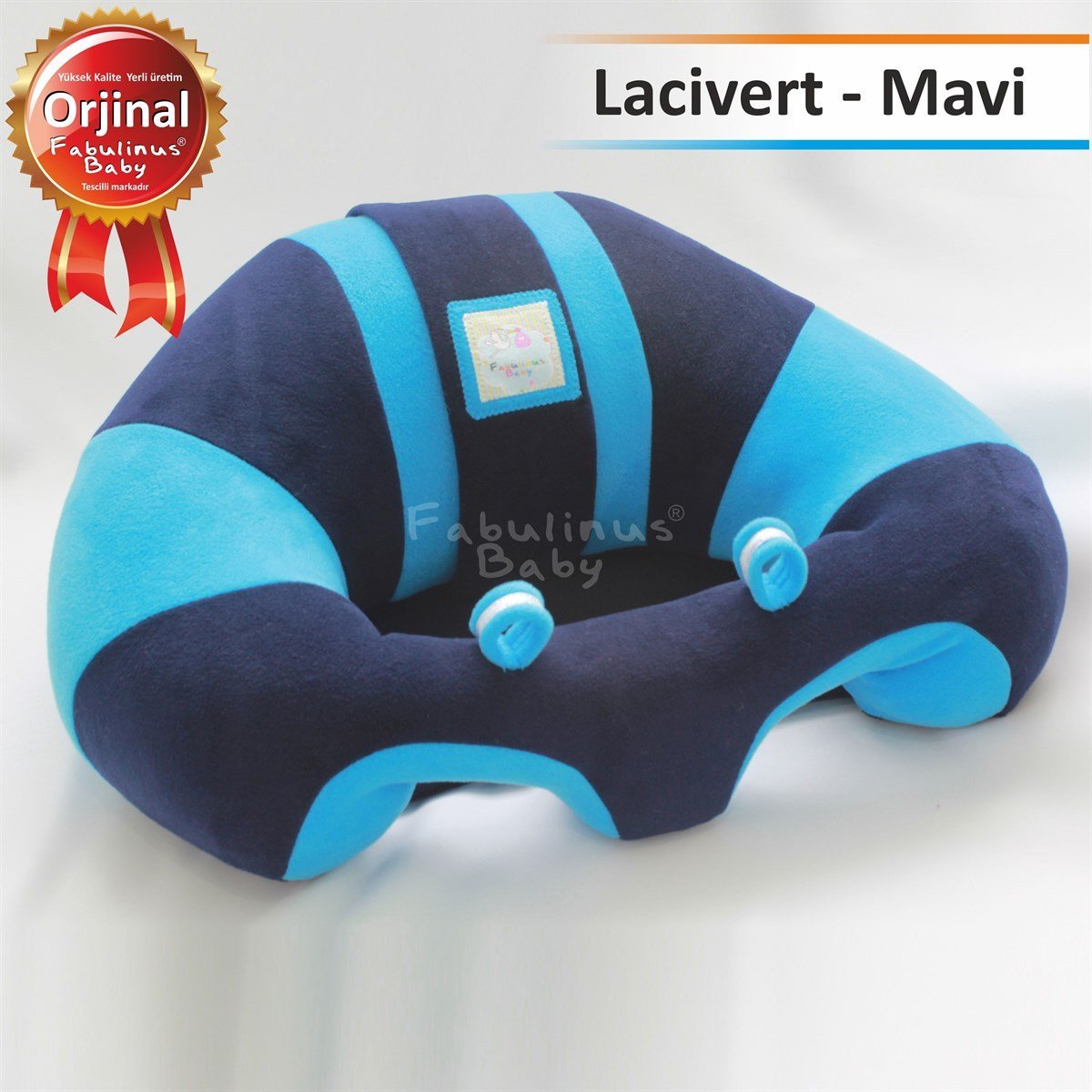 fabulinusFabulinus Bebe yatmaz Devrilmez Bebek Minderi (Lacivert Mavi)