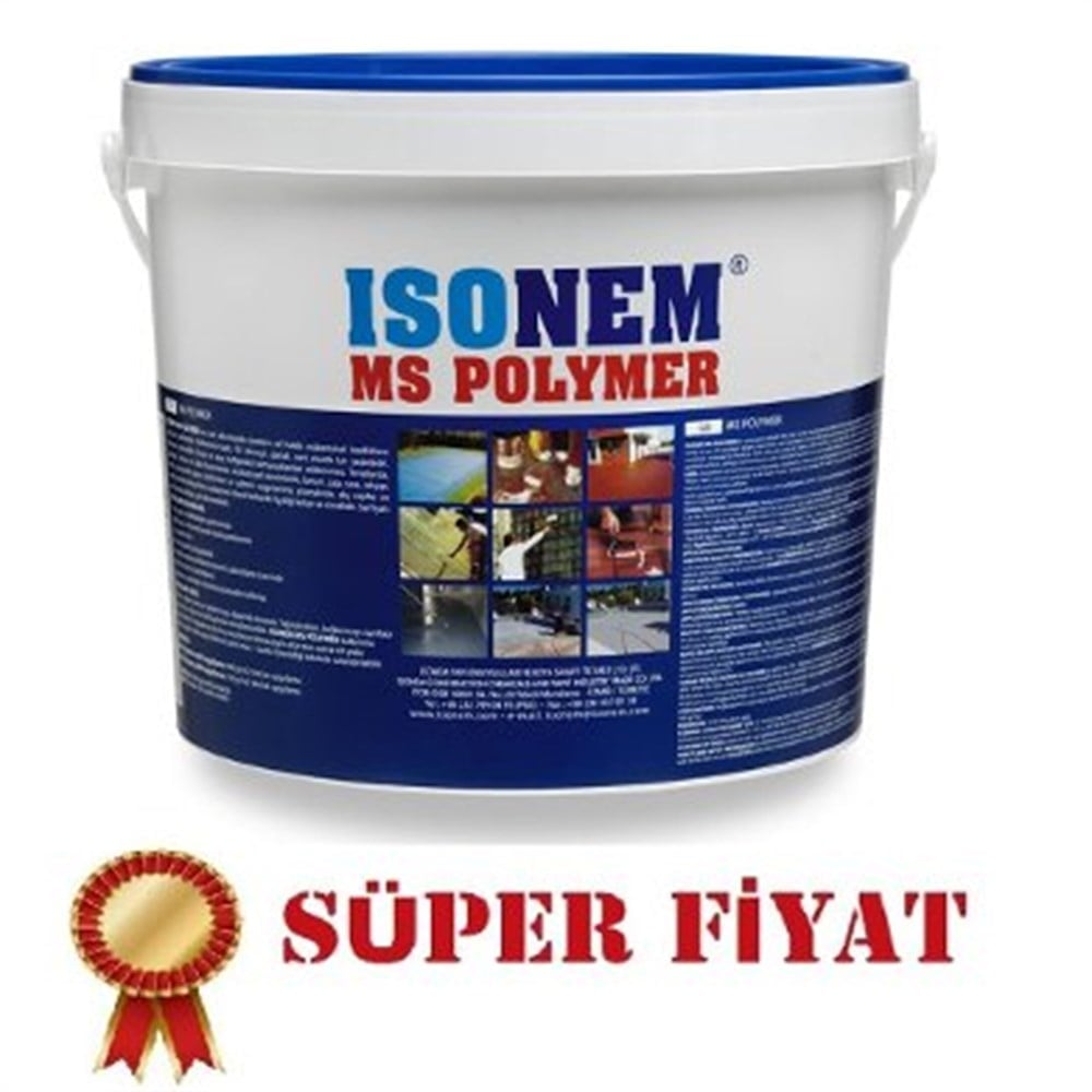 İSONEM MS POLYMER 18 KG. ŞEFFAF