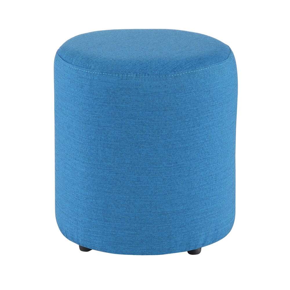 Seduna Soft Yuvarlak Puf | Ahşap Ayaklı
