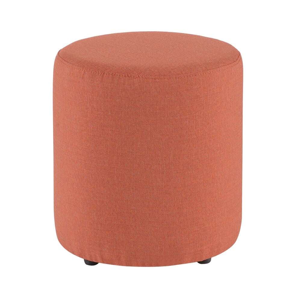 Seduna Soft Yuvarlak Puf | Ahşap Ayaklı
