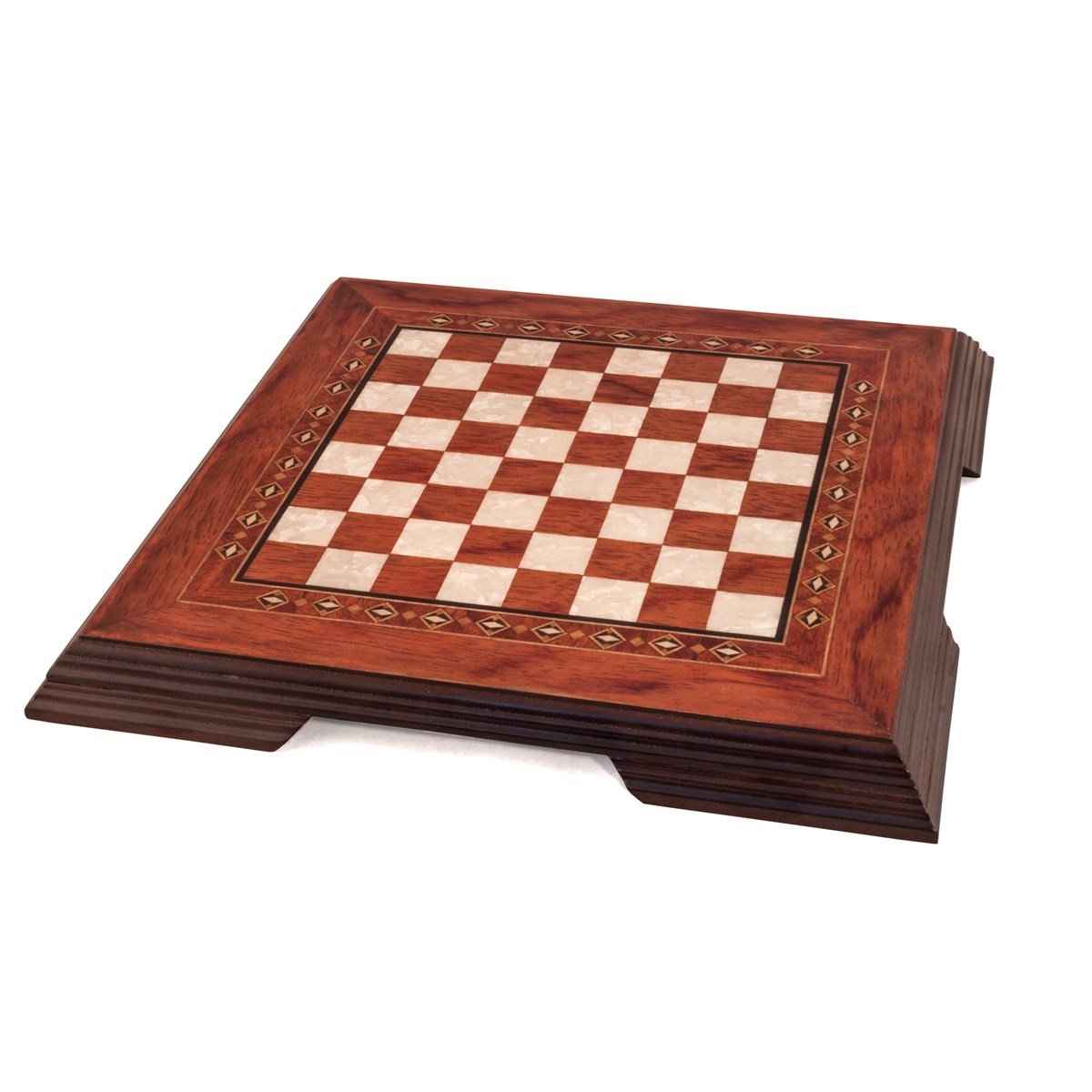 FLAT GÜL AYAKLI SATRANÇ SETİ  (25 x 25 3 cm) | MİNİHelena Wood Art2653.ROS.5102.150