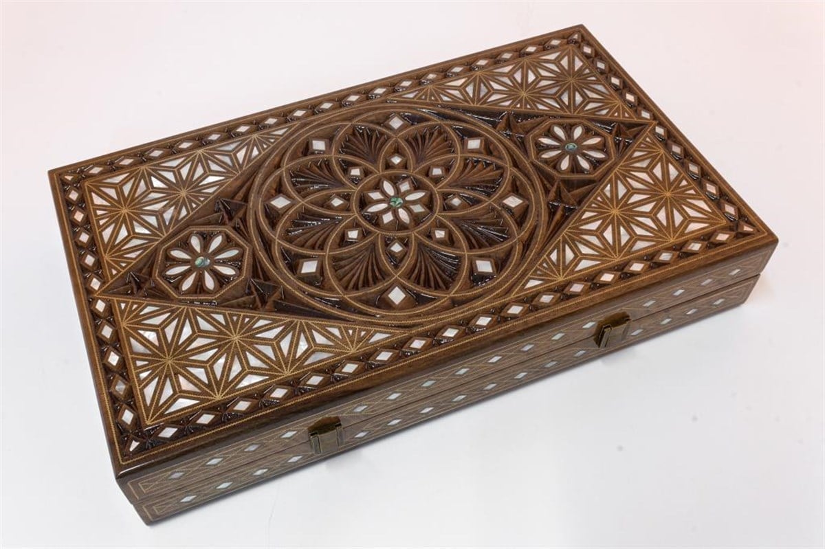 TROY SEDEF VE BAKIRLI TAVLAHelena Wood Art2241