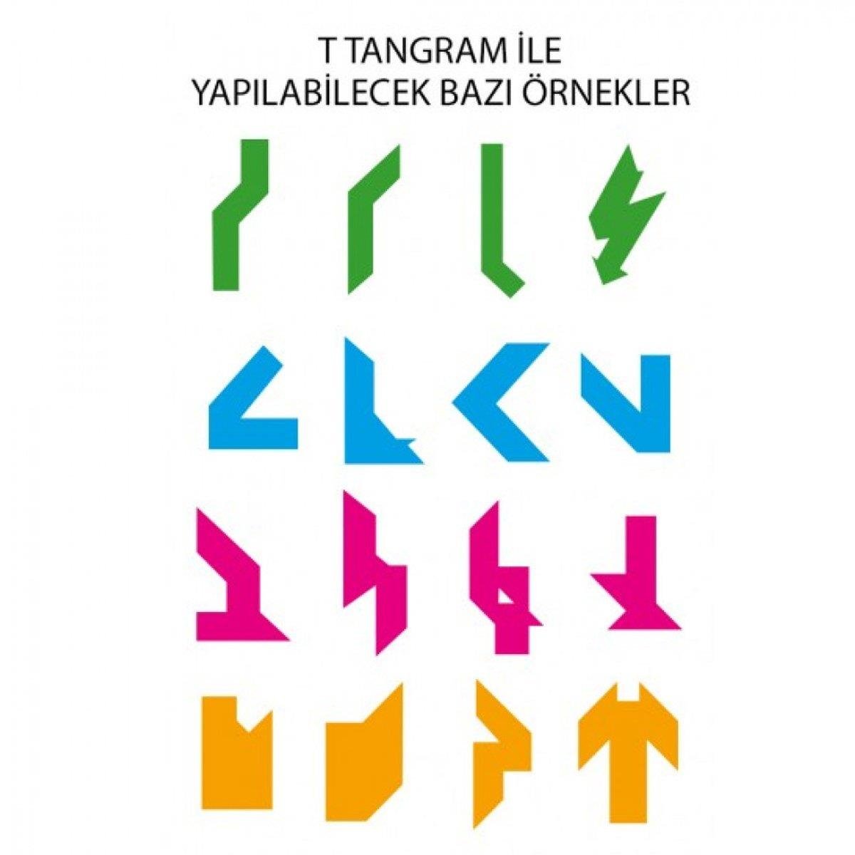  Redka, T Tangram 4 Parça