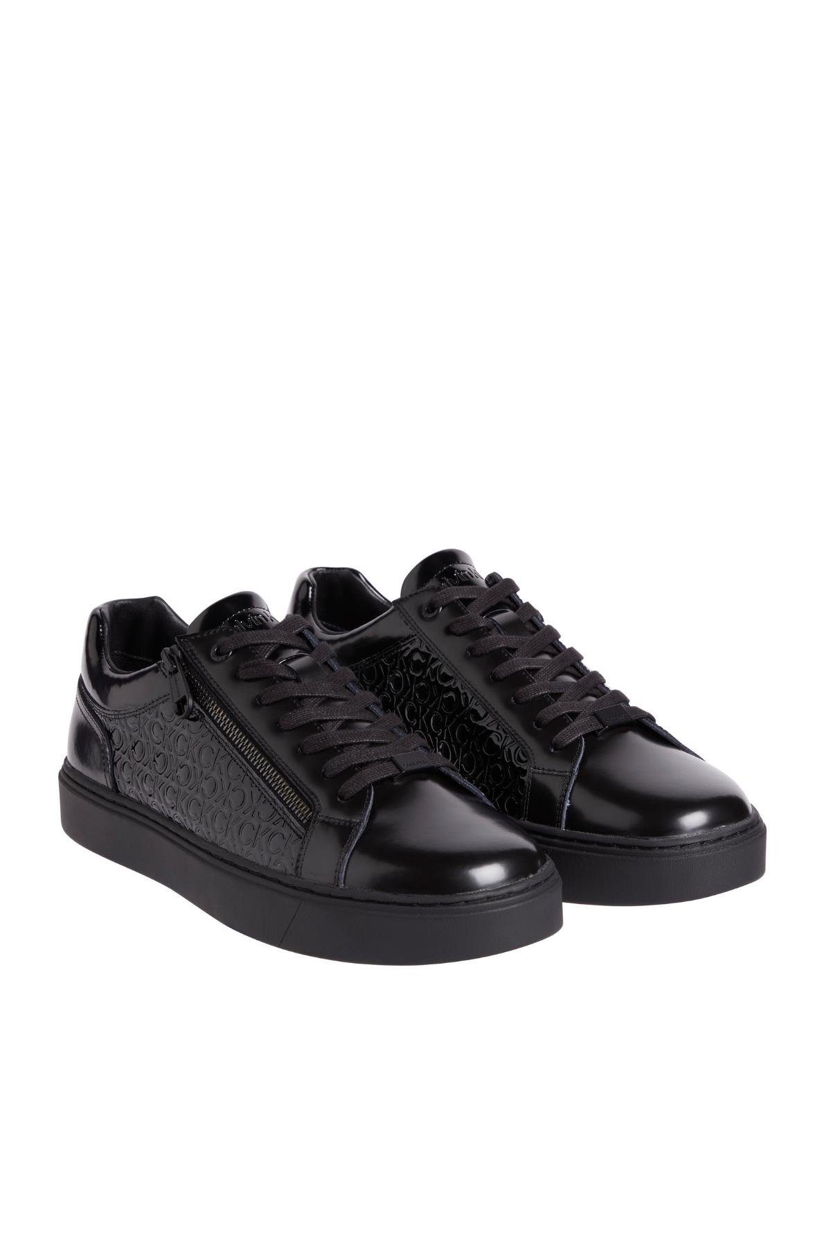 CALVIN KLEINSNEAKERCalvin Klein Low Top Lace Up W/Zıp Mono Erkek Sneaker AyakkabıCalvin Klein Low Top Lace Up W/Zıp Mono Erkek Sneaker Ayakkabı