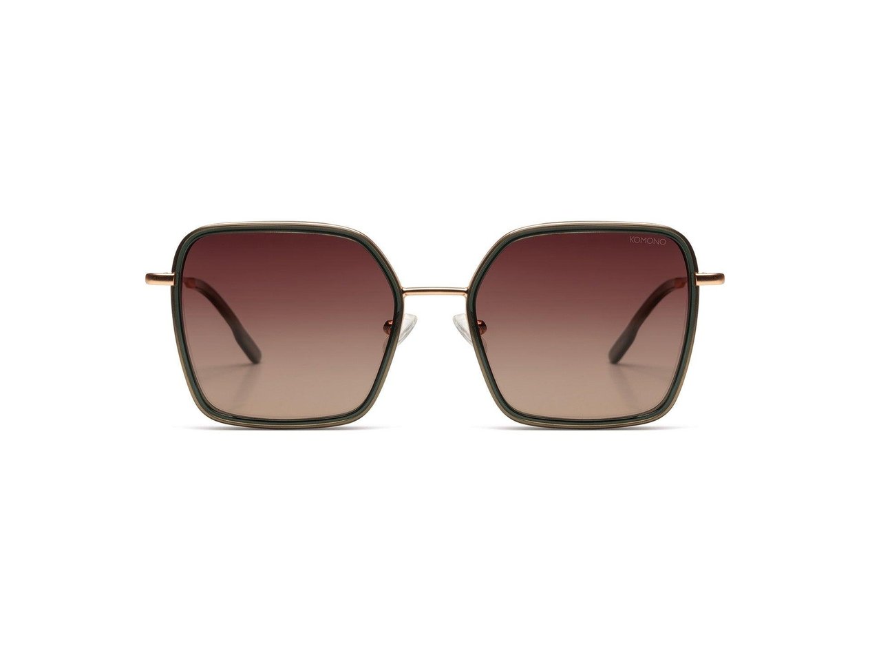Audrey Emerald Rose Gold Matte
