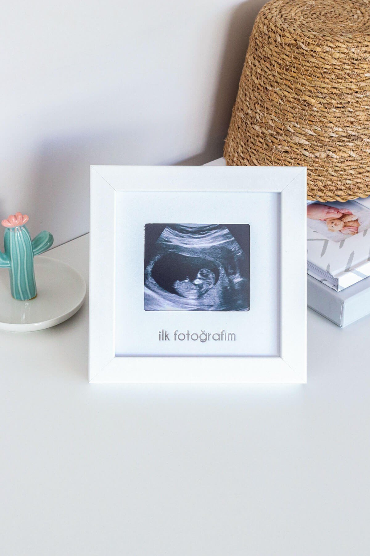 BBM-3001ANNE & BEBEKİlk Fotoğrafım Bebek Ultrason Çerçevesi - Bebek Odası Fotoğraf ve Resim Anı ÇerçevesiFufizu