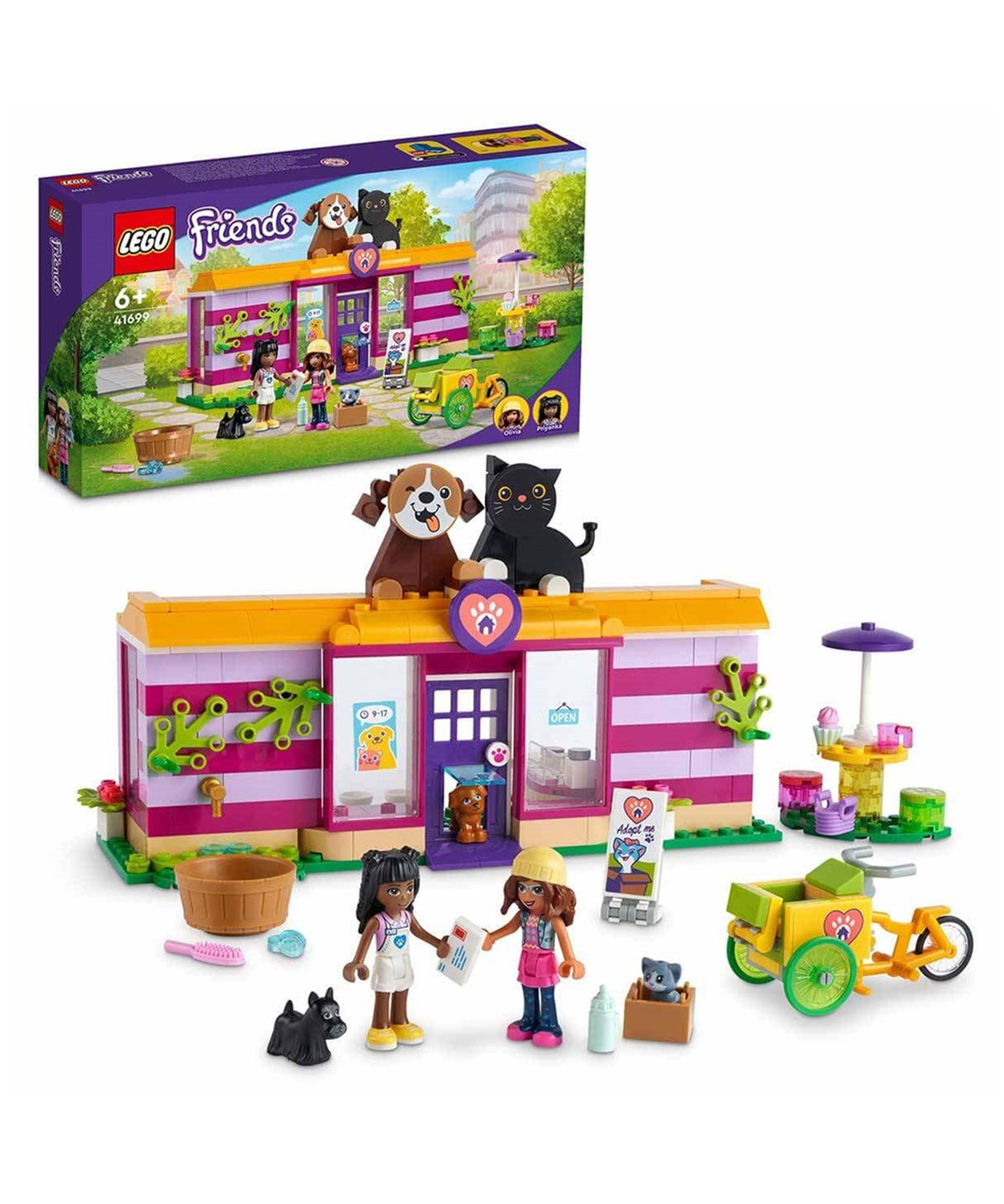 Breadcrumbut, Lego, LEGO Friends Evcil Hayvan Sahiplenme Kafe’si 41699
