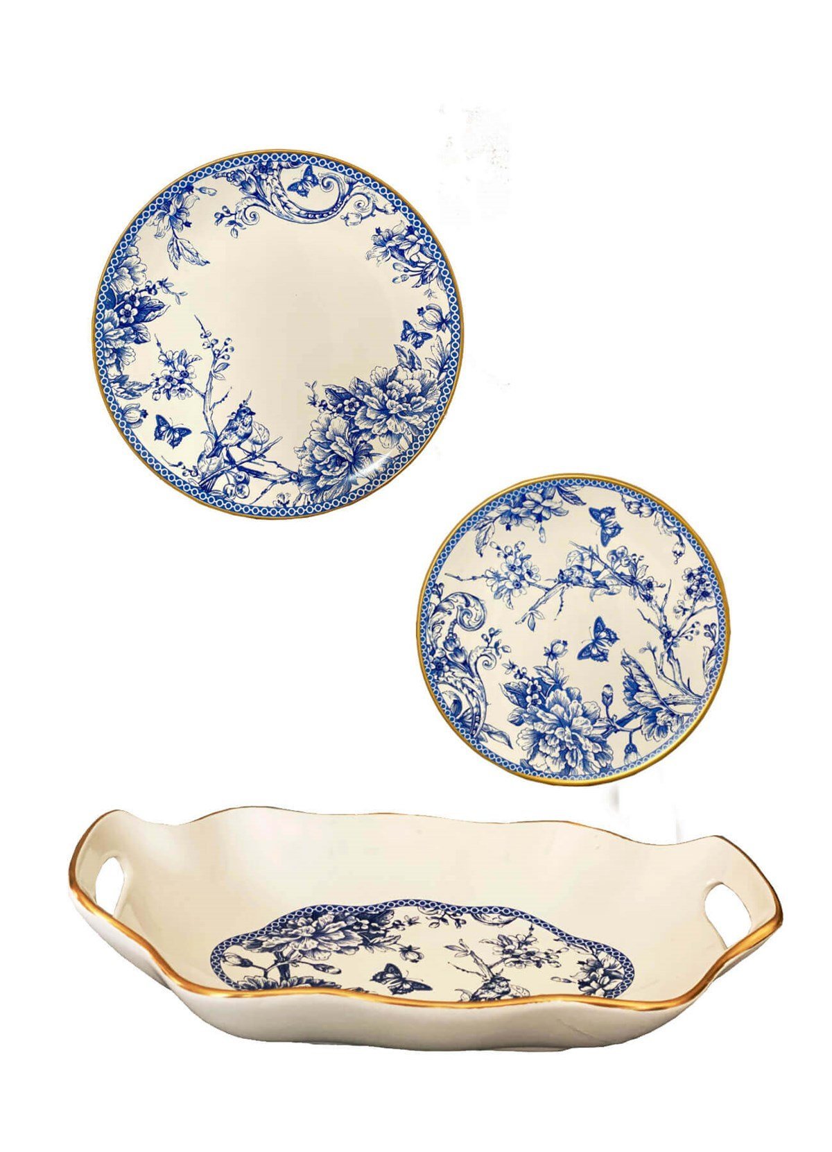 Stoneware Tabak Seti 13 Parça