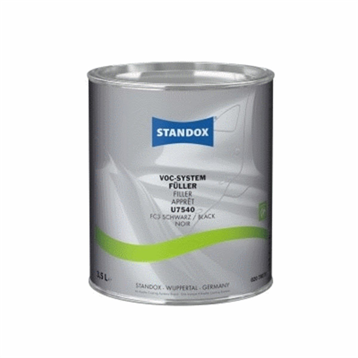 Standox VOC System Astar Siyah 3.5 Lt.