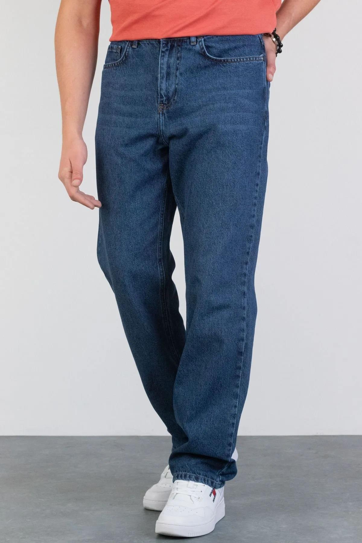 52334 Dewberry Baggy Fit Relaxed Cut Hlt Loose Mens Jeans-MAVİ