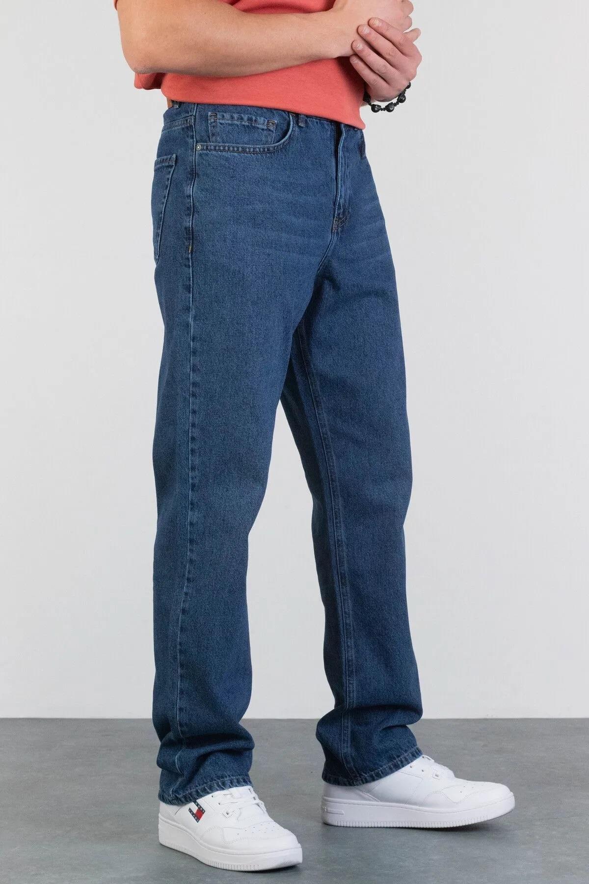 52334 Dewberry Baggy Fit Relaxed Cut Hlt Loose Mens Jeans-MAVİ