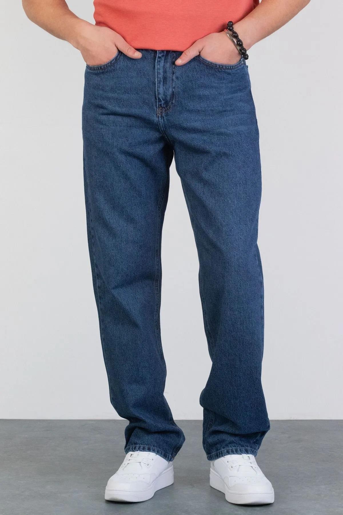 52334 Dewberry Baggy Fit Relaxed Cut Hlt Loose Mens Jeans-MAVİ