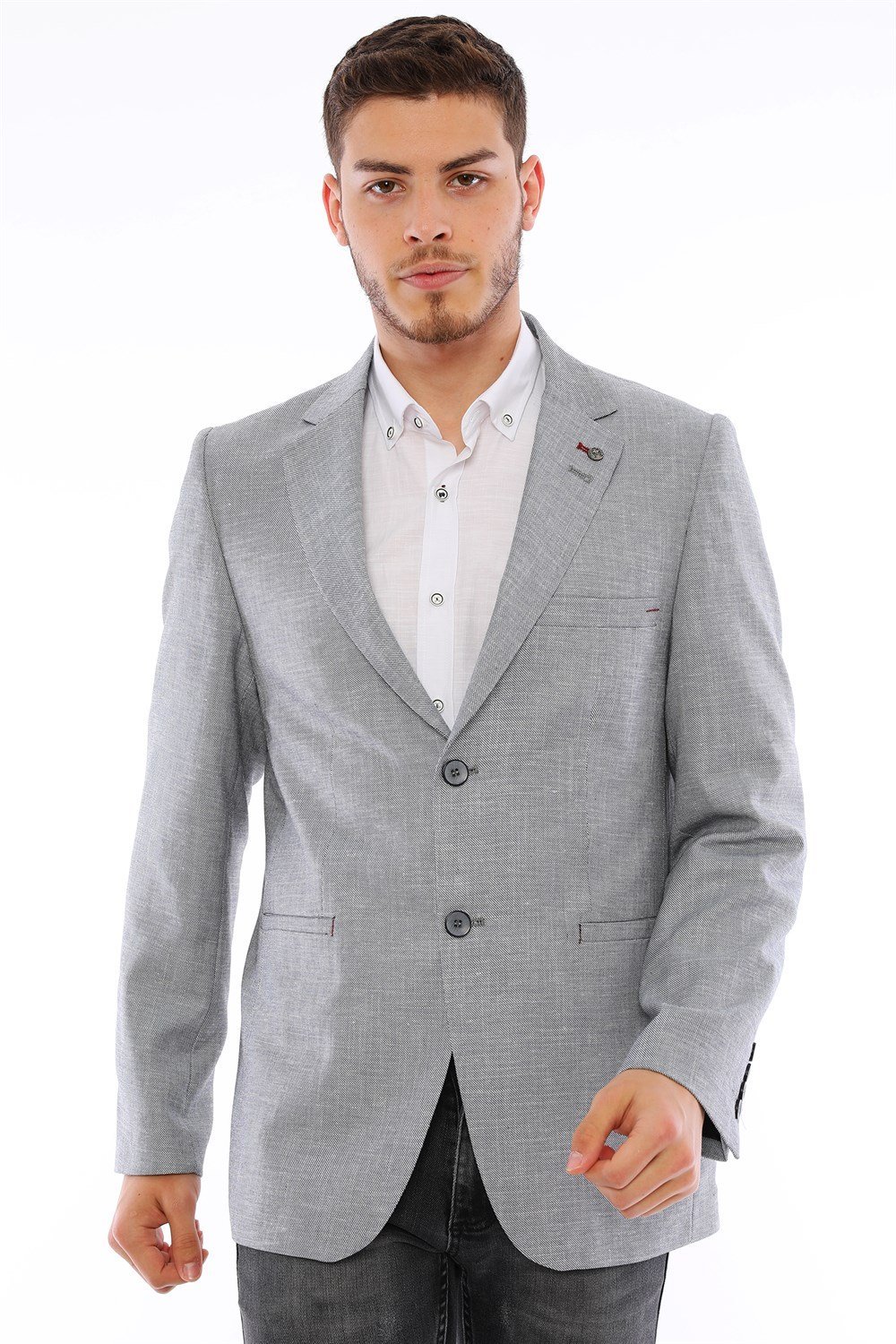 C9056 DEWBERRY ERKEK CEKET-MAVİ