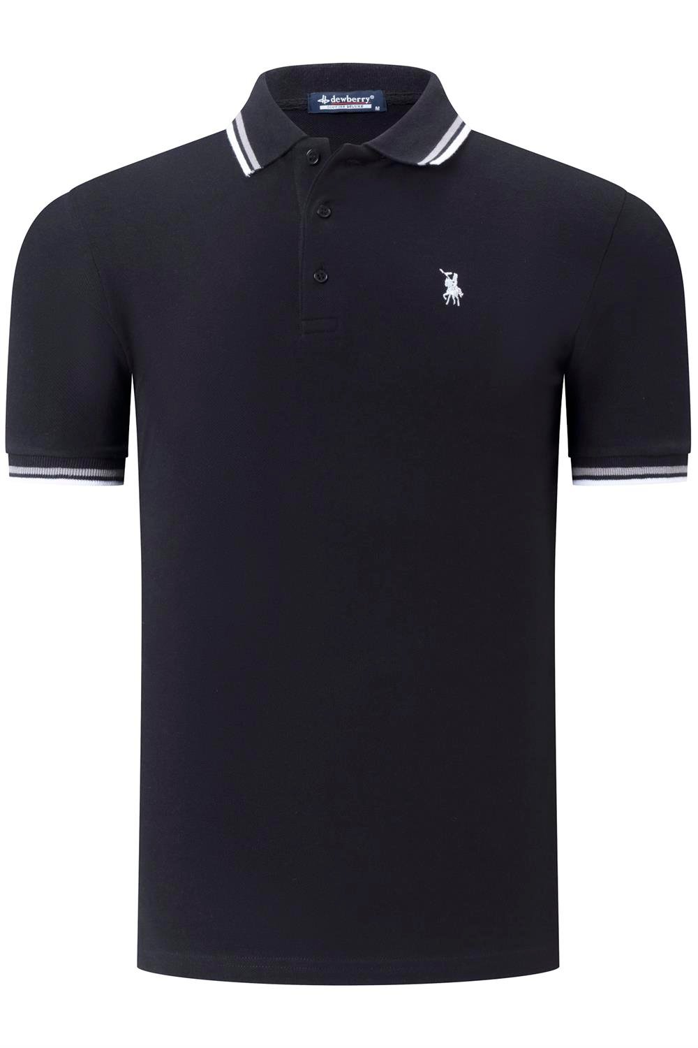 DÖRTLÜ SET T8594 DEWBERRY ERKEK T-SHIRT-SİYAH-BEYAZ-LACİVERT-LİLA