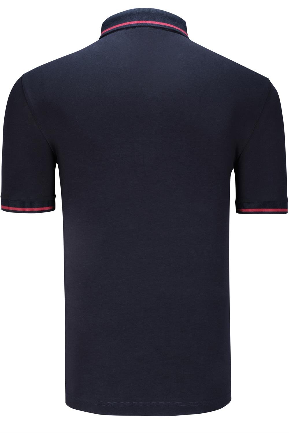İKİLİ SET T8586 DEWBERRY ERKEK T-SHIRT-LACİVERT-SARI