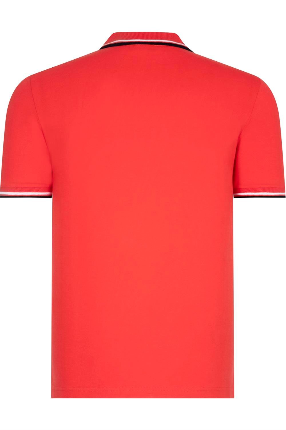 İKİLİ SET T8594 DEWBERRY ERKEK T-SHIRT-BEYAZ-NAR