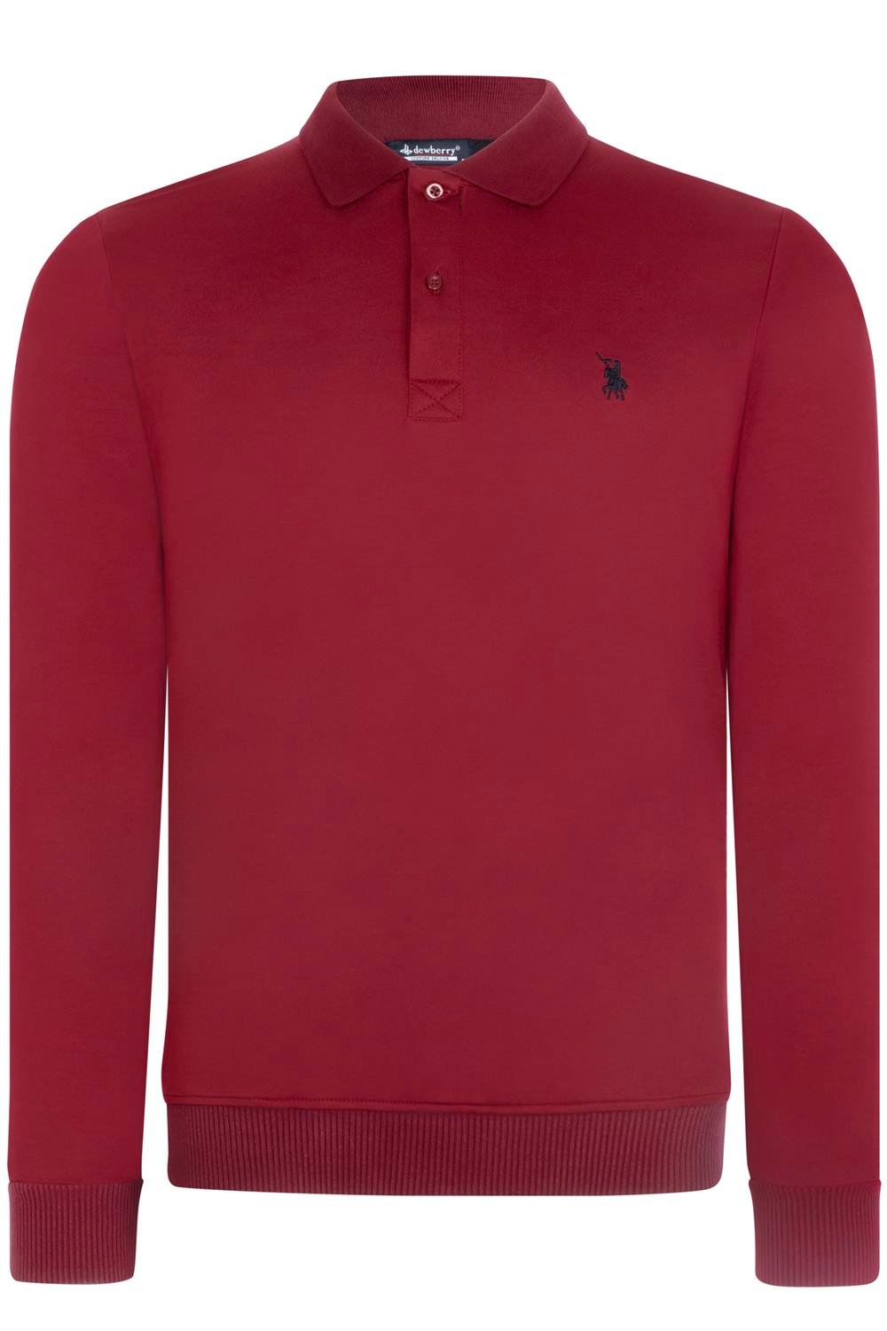 İKİLİ SET V4007 DEWBERRY ERKEK SWEATSHIRT-BORDO-LACİVERT
