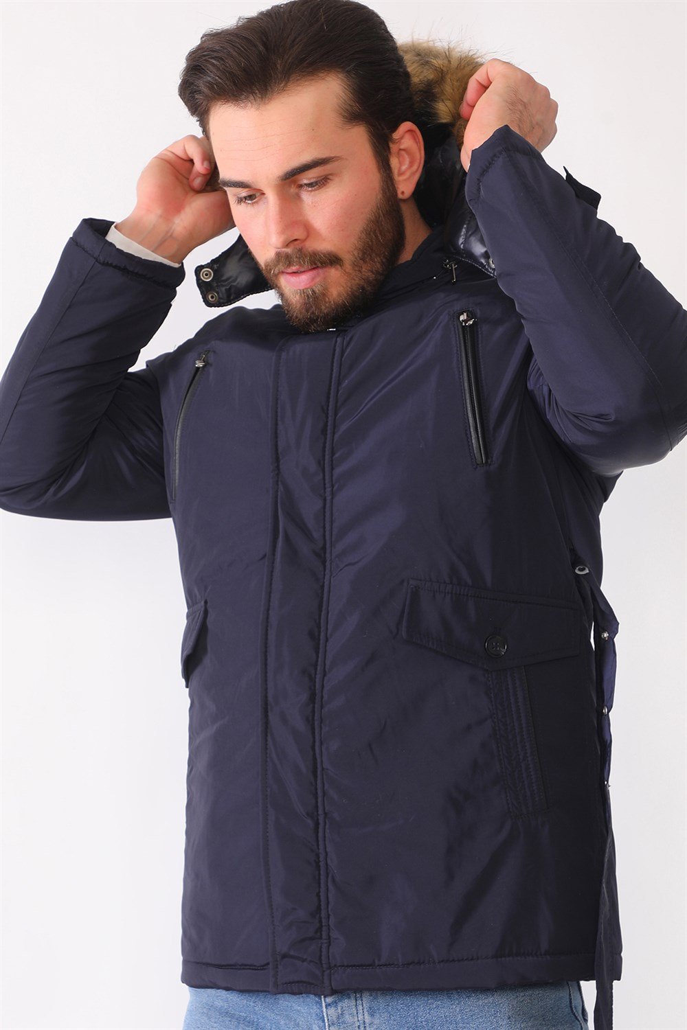 M8633 DEWBERRY ERKEK MONT-LACİVERT