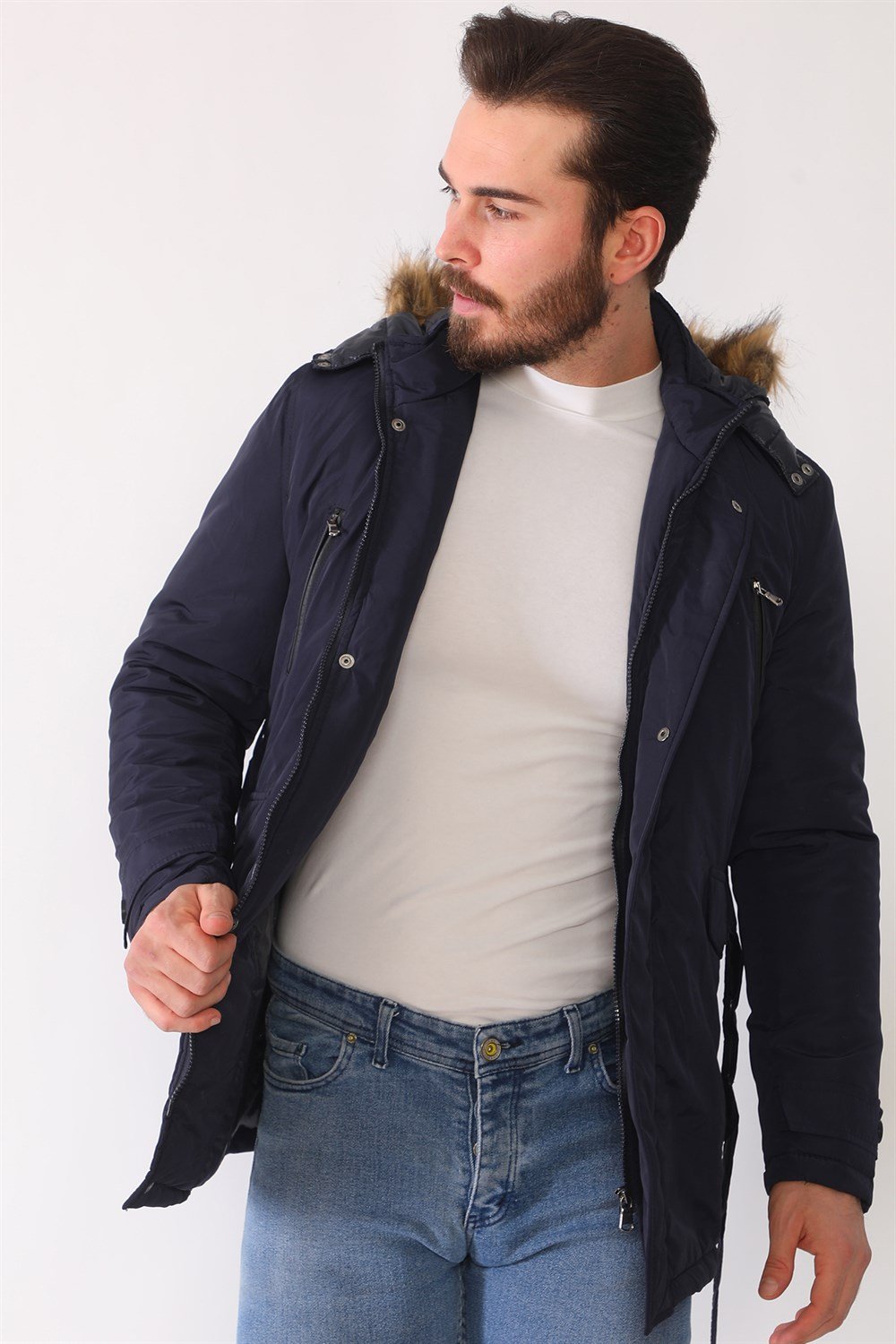 M8633 DEWBERRY ERKEK MONT-LACİVERT