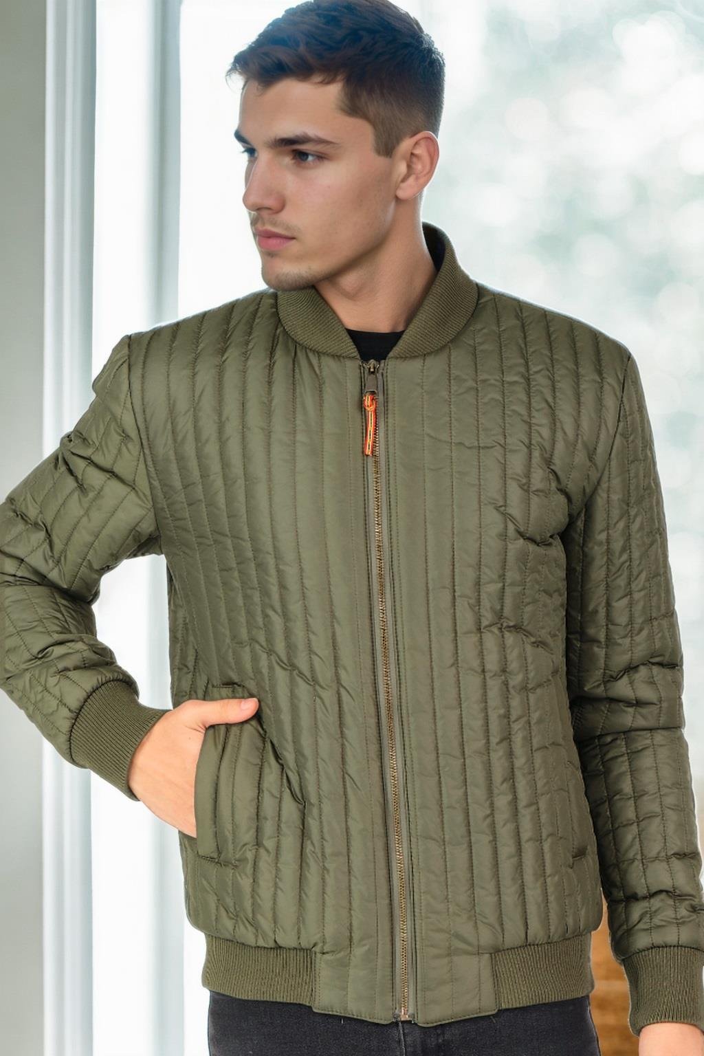 M8643 DEWBERRY ERKEK MONT-HAKİ-1
