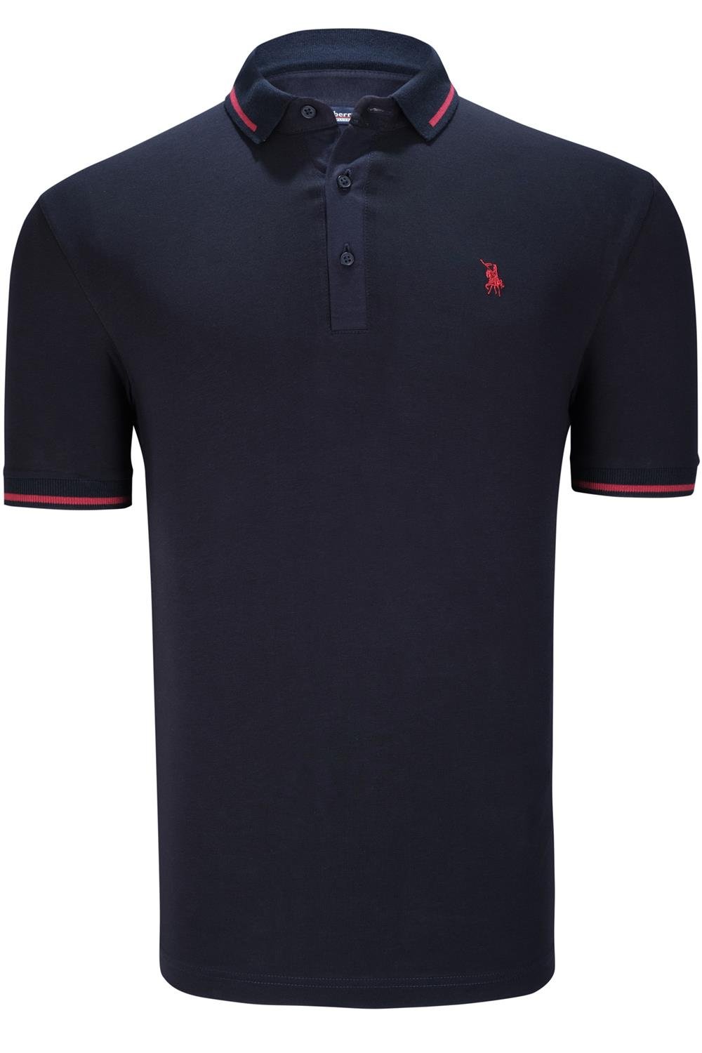 ÜÇLÜ SET T8586 DEWBERRY ERKEK T-SHIRT-LACİVERT-BEYAZ-SARI