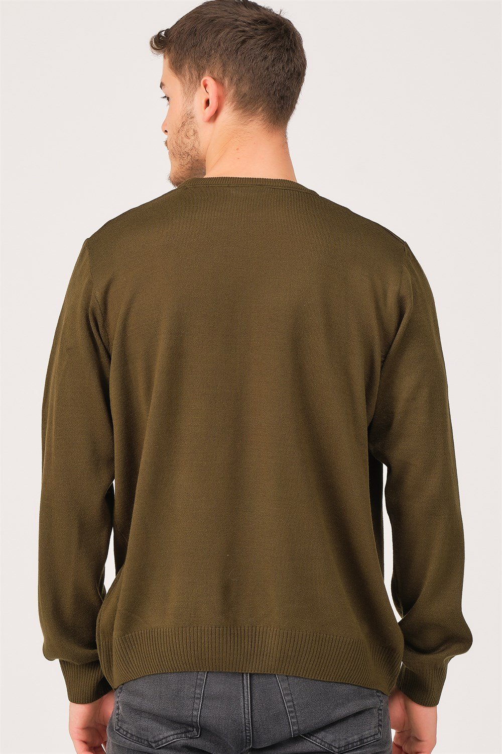 V0091 DEWBERRY ERKEK BATTAL OVERSIZE KAZAK-HAKİ