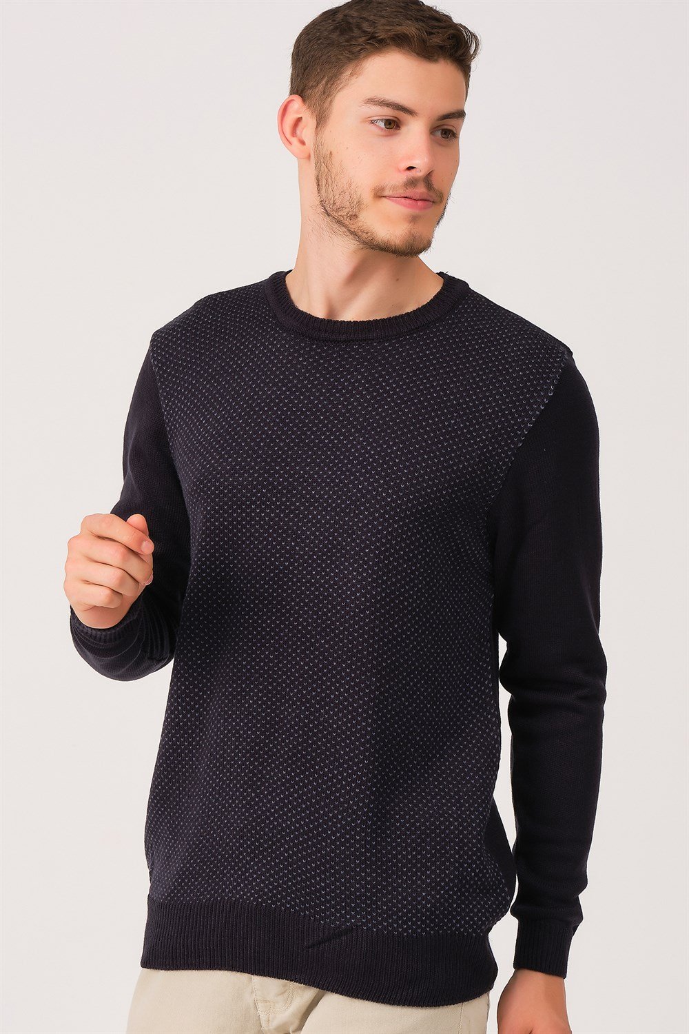 V0213 DEWBERRY ERKEK KAZAK-LACİVERT