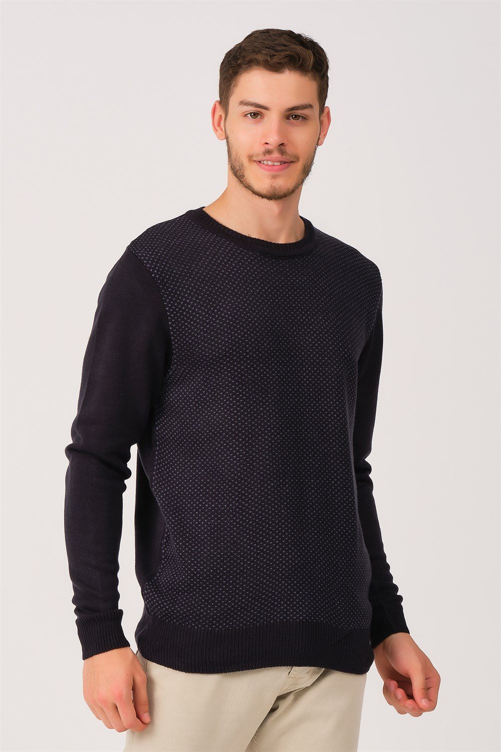 V0213 DEWBERRY ERKEK KAZAK-LACİVERT