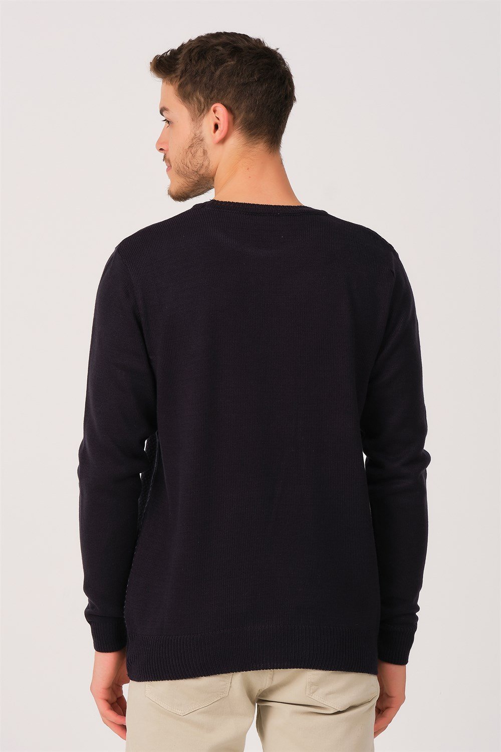 V0213 DEWBERRY ERKEK KAZAK-LACİVERT