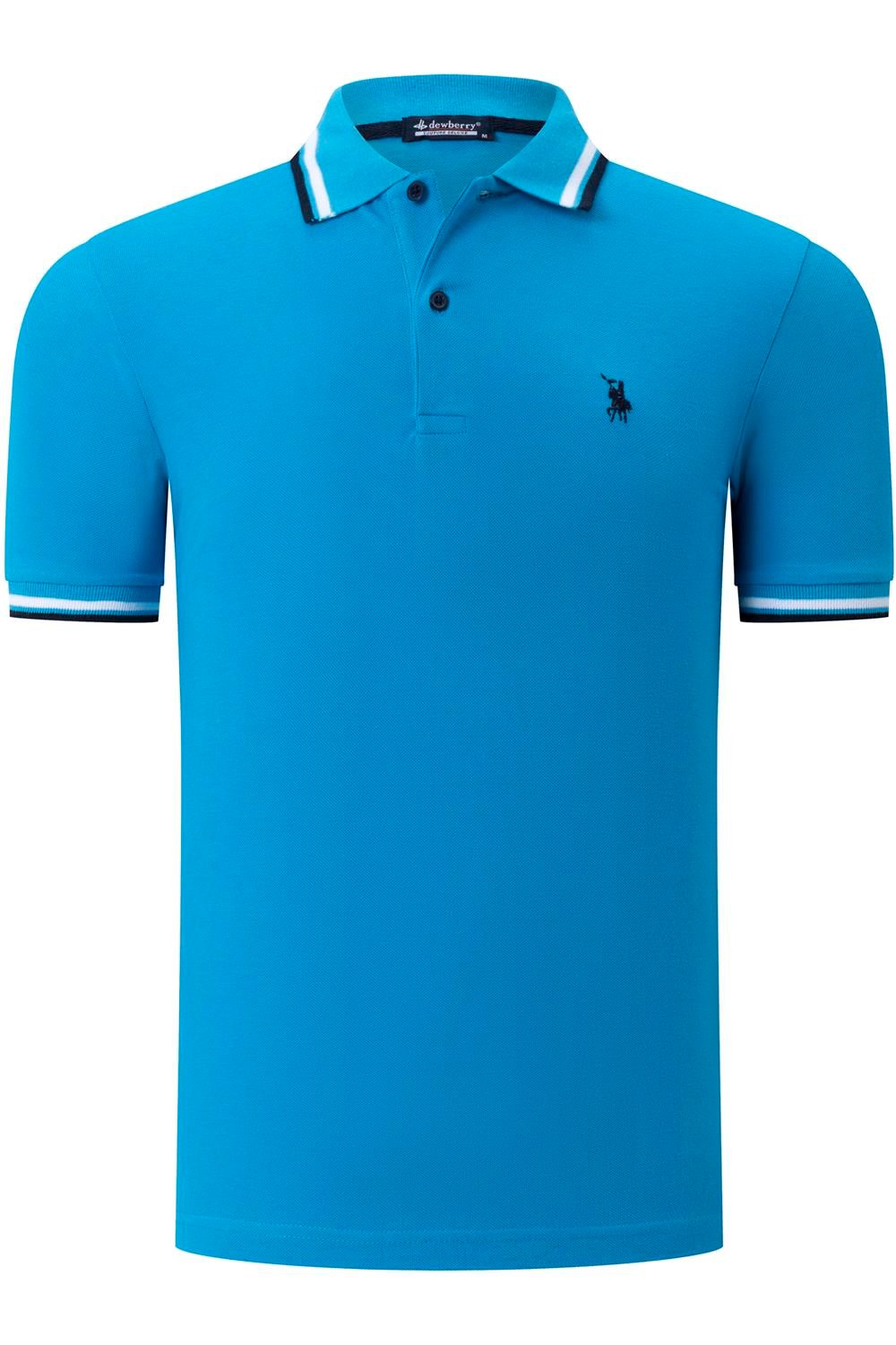 YEDİLİ SET T8594 DEWBERRY ERKEK T-SHIRT-SİYAH-BEYAZ-LACİVERT-AÇIK MAVİ-YEŞİL-KOYU MAVİ-BEJ