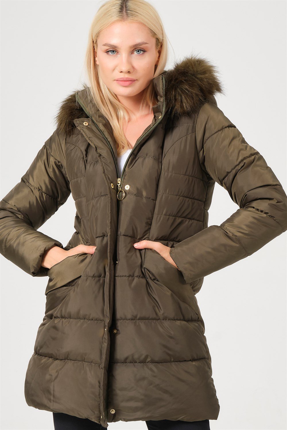Z6745 DEWBERRY BAYAN KABAN-HAKİ