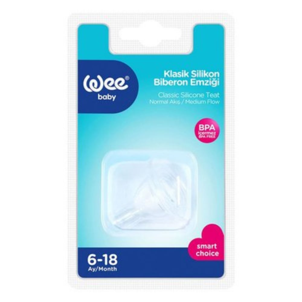WEE BABY SLK. BİB. EMZİĞİ NO:2BESLENME ARÇLARIWEE BABY8.25.821