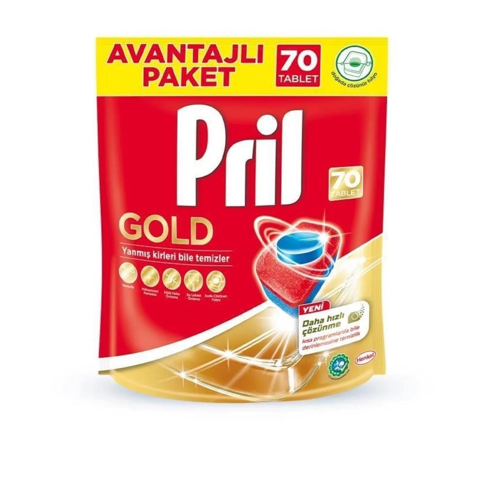 PRİL GOLD 70 TABLETBULAŞIK MAKİNESİ ÜRÜNLERİPİRİL2877635