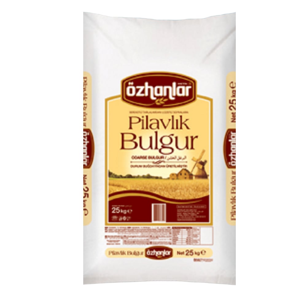ÖZHANLAR MİDYAT ORTA PİLAVLIK BULGUR 25 KGBULGURÖZHANLAR412