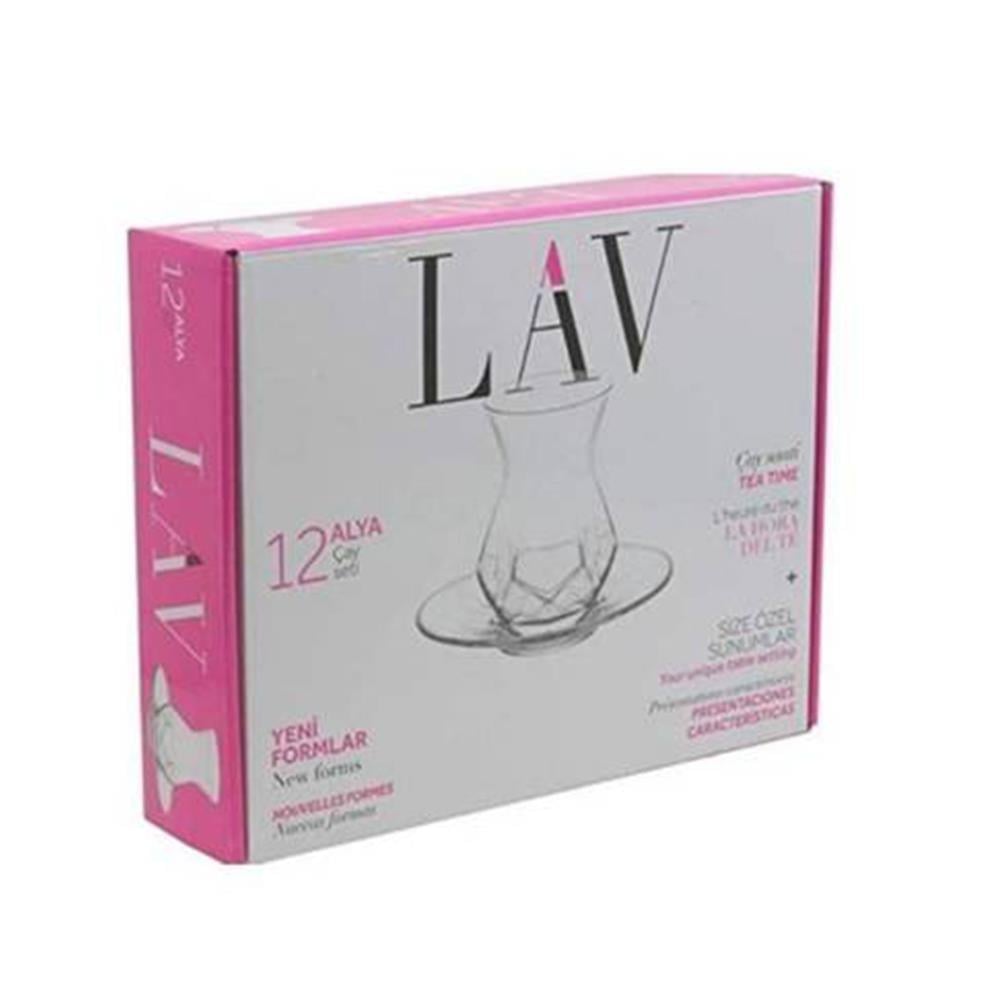 LAV ALYAS1 ALYA 12'Lİ ÇAY SETİcam ürünleriLAVL8692952190742
