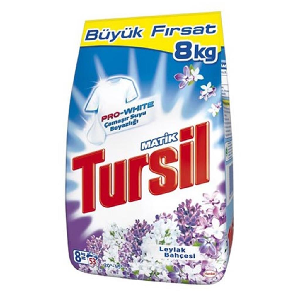 TURSİLMATİK LEYLAK BAHÇESİ 8 KGÇAMAŞIR DETERJANITURSİL2701408