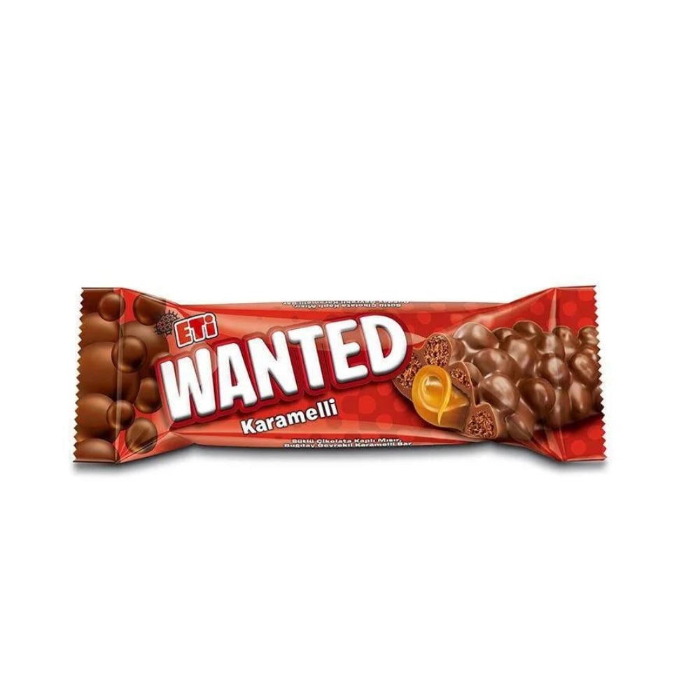 ETİ WANTED KARAMEL 22 GÇİKOLATALI BARETİ1687100