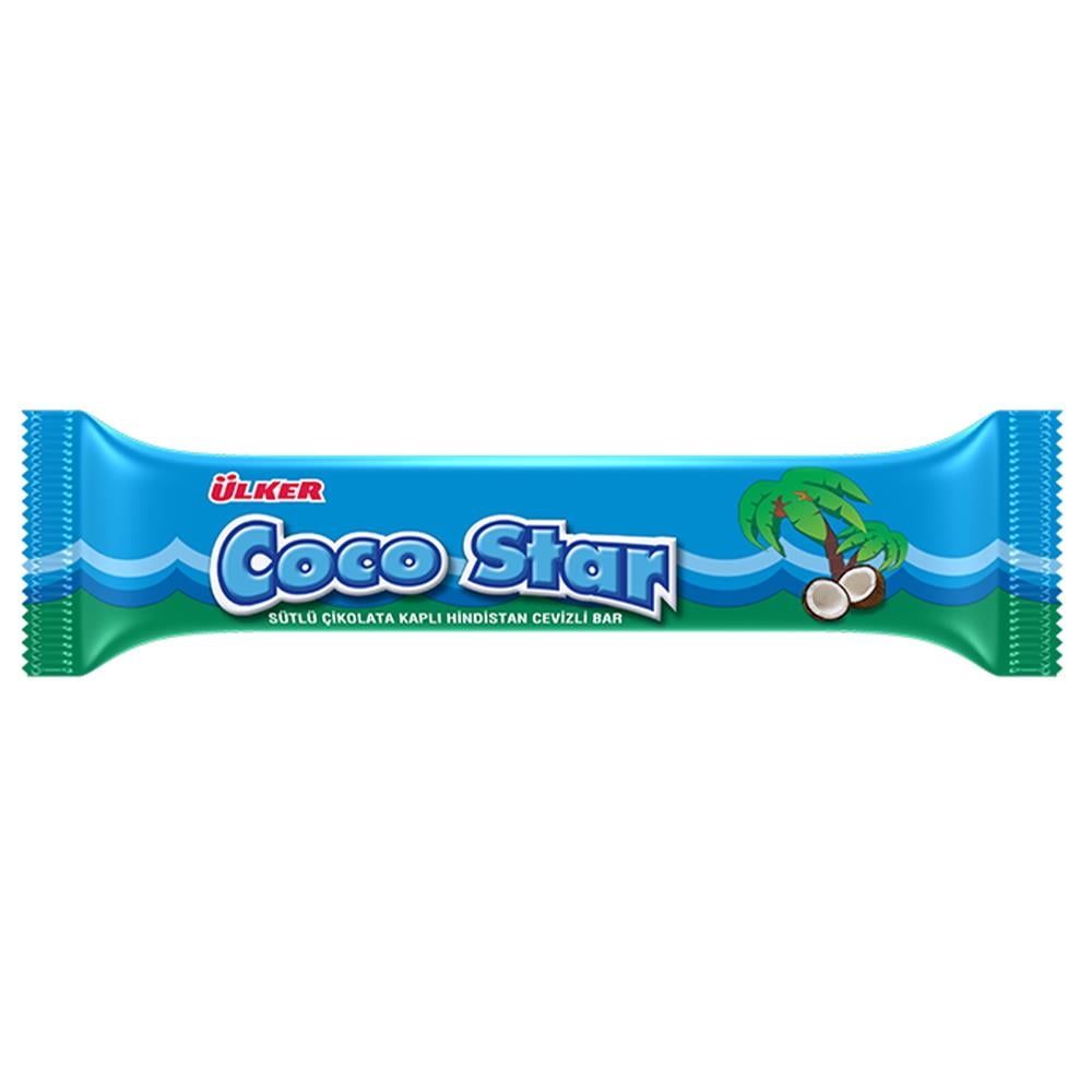 ÜLKER COCOSTAR HİNDİSTAN CEVİZLİ BAR 25 GRÇİKOLATALI BARÜLKER0050005