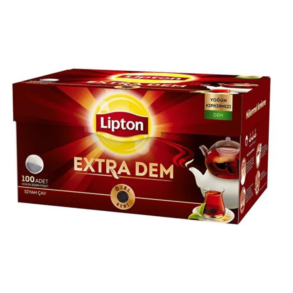 LİPTON EXTRA DEM DEMLİK POŞET ÇEY 100 LÜDEMLİK POŞET ÇAYLİPTON20039173