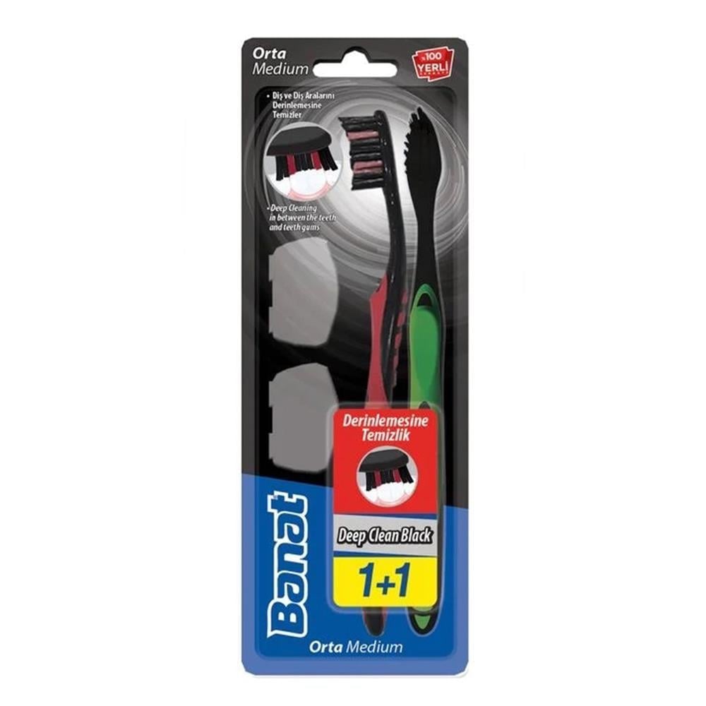 BANAT DEEP CLEAN 1+1 DİŞ FIRÇASIDİŞ FIRÇASIBANAT8.35.513968