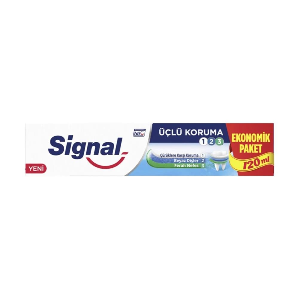 SİGNAL ÜÇLÜ KORUMA 120MLDİŞ MACUNUSİGNAL68567242