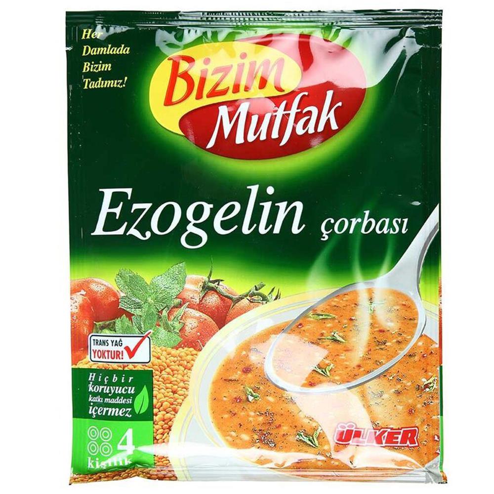 BİZİM MUTFAK ÇORBA EZOGELİN 80GRHAZIR ÇORBABİZİM0647105